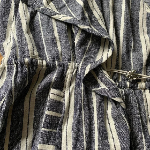 Chaus Women’s Anorak Striped Linen Vest - Picture 9 of 12